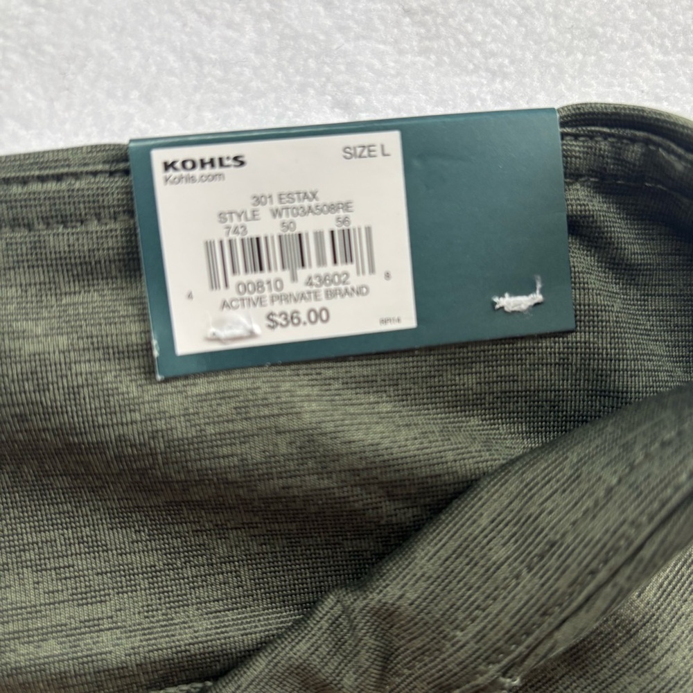 Tek Gear Dark Green Leggings size L - Picture 5 of 6